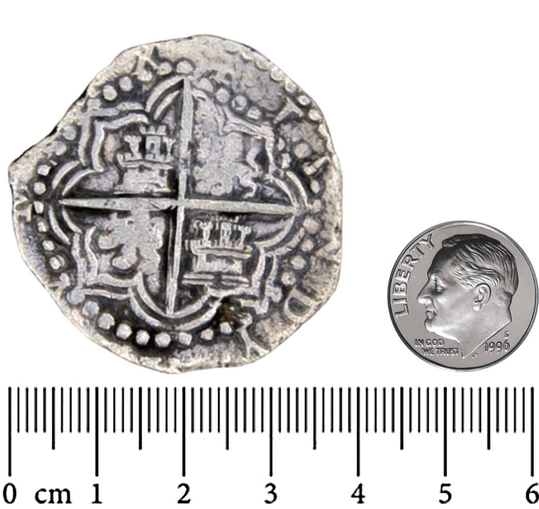 1622 Spanish Mexico 0.999 Silver 8 Reales Colonial Dollar Pirate Cob Restrike