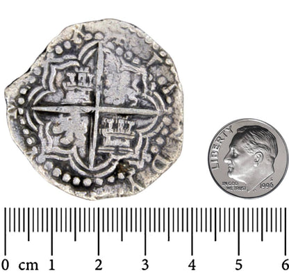 1622 Spanish Mexico 0.999 Silver 8 Reales Colonial Dollar Pirate Cob Restrike