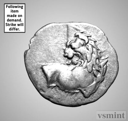 Chersonesos Ancient Greek Silver Hemidrachm Roaring Lion Solid Silver Restrike